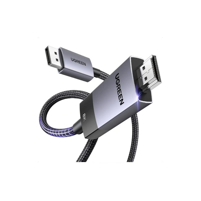 UGREEN DisplayPort to HDMI Cable 4K@60Hz (1m)