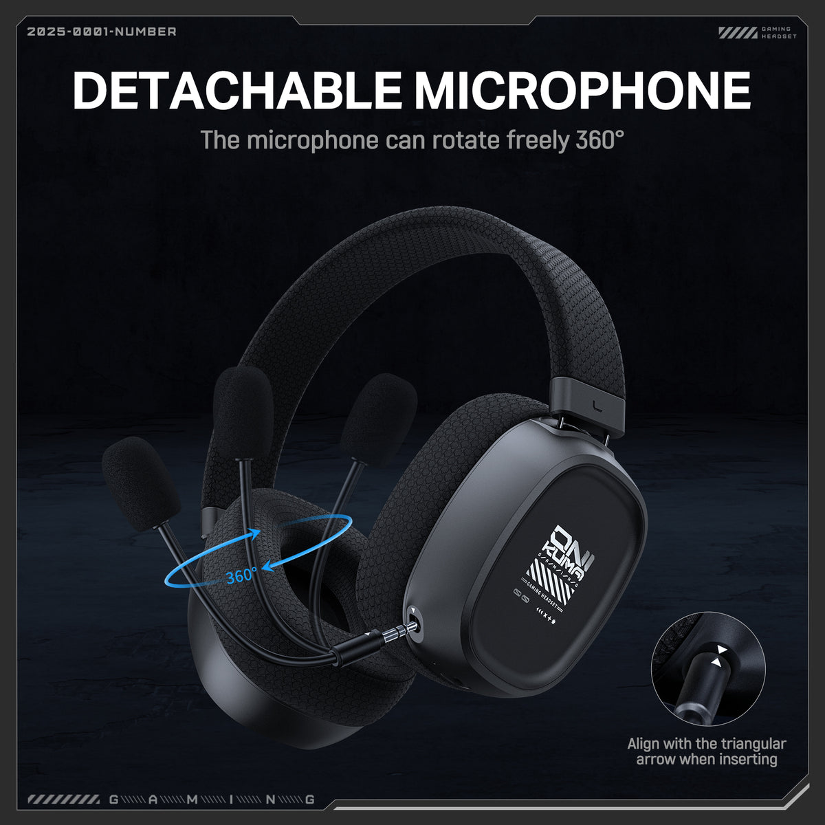 Onikuma GT839 Multi-Mode Gaming Headset