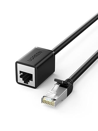 Ugreen Cat 6 Ethernet RJ45 Extension Cable 1m (Male to Female)