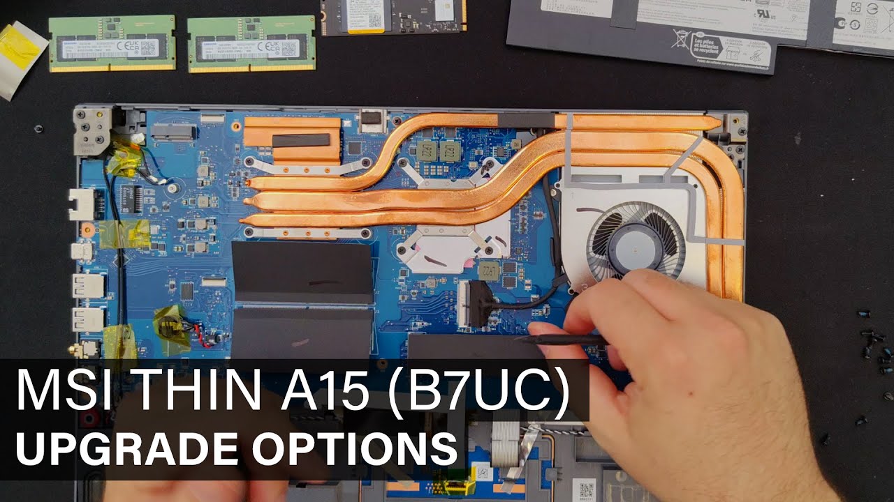 MSI Thin A15 B7UC Gaming Laptop