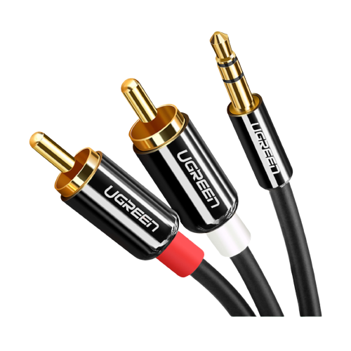 UGREEN 10510 3.5mm Male To 2RCA 2M Male Cable — from Rs. 2,800