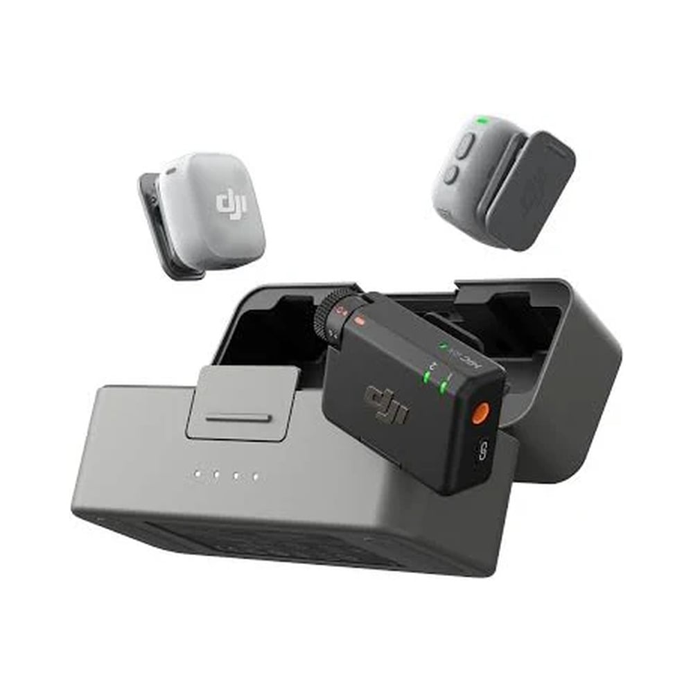 DJI Mic Mini 2 Wireless Microphone (2 TX + 1 RX + Charging Case)
