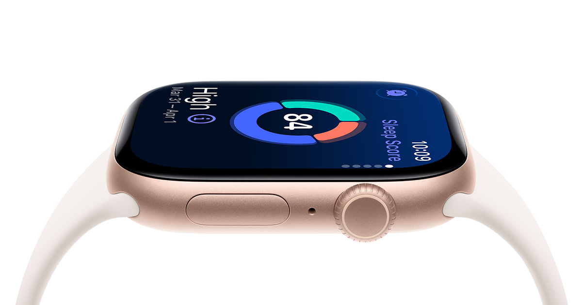 Apple Watch Series 11 42mm GPS (Silver Aluminum, Purple Fog Sport Band)