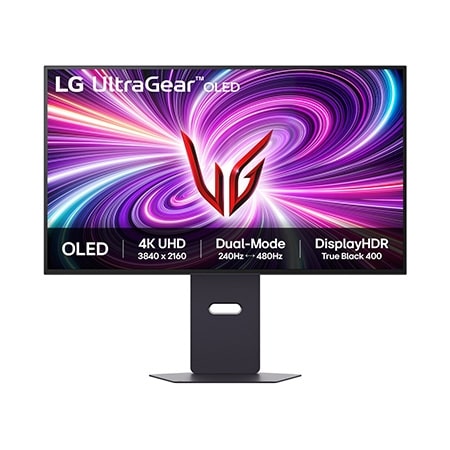 LG 32" UltraGear Dual-Mode OLED Gaming Monitor - 32GS95UV-B