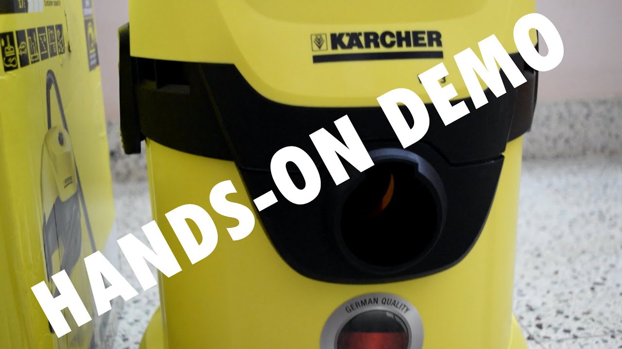 Karcher Wet & Dry Vacuum Cleaner 1000W 15L
