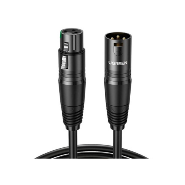 Ugreen XLR Male to Female Microphone Extension Cable 1m