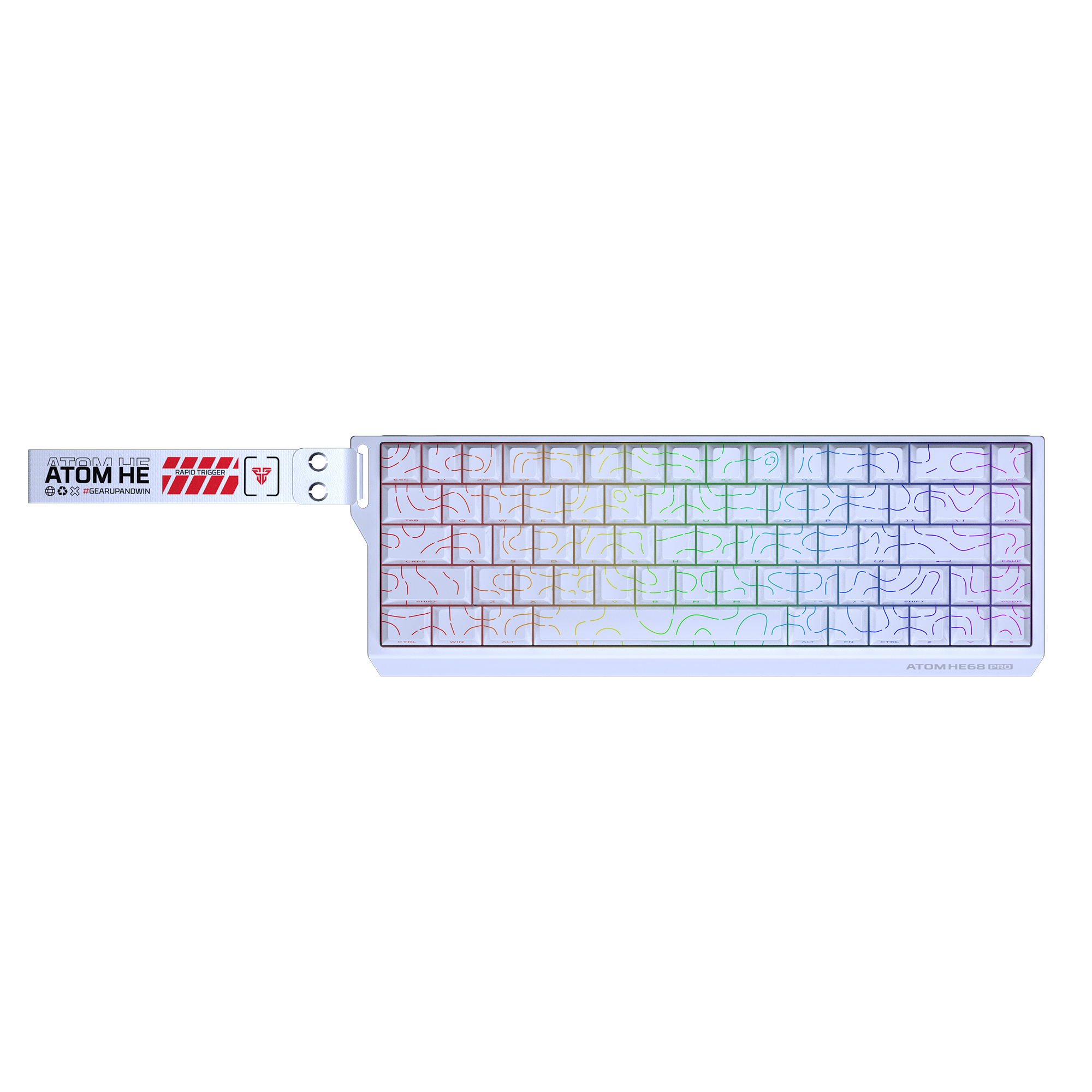 Fantech Atom HE68 MK811 Wired Magnetic Gaming Keyboard